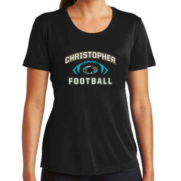 Christopher Football Ladies PosiCharge Competitor Tee Thumbnail